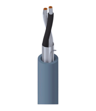 Cable de instrumentación 1 par × 18 AWG gris - Teldor