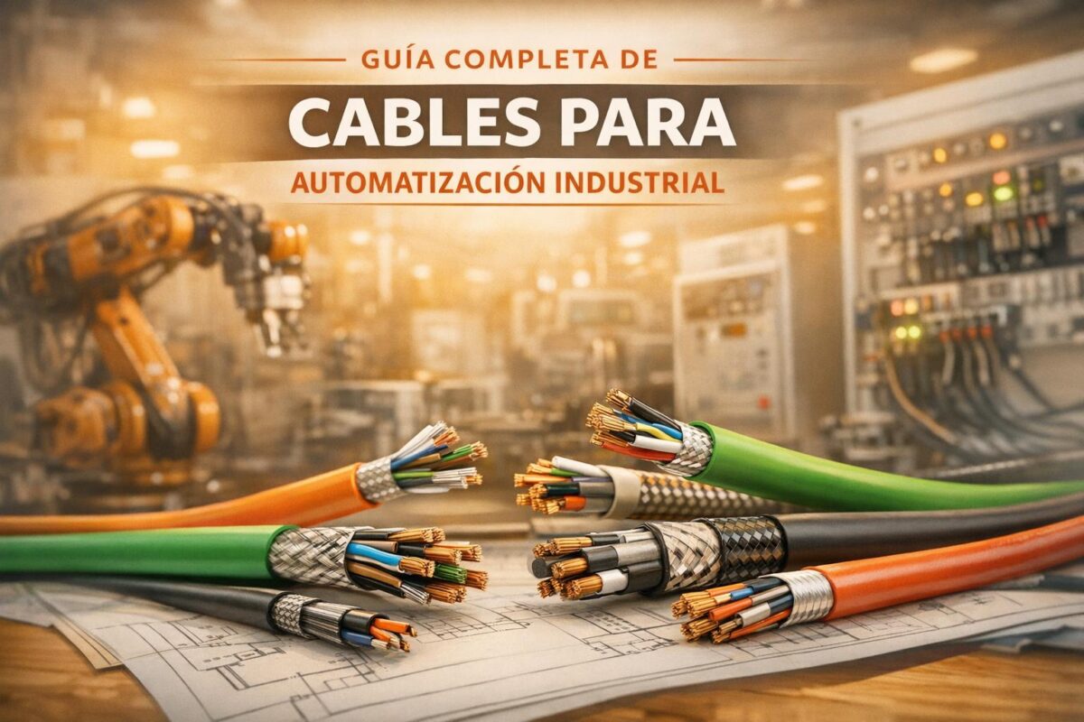 Guía Completa de Cables para Automatización Industrial