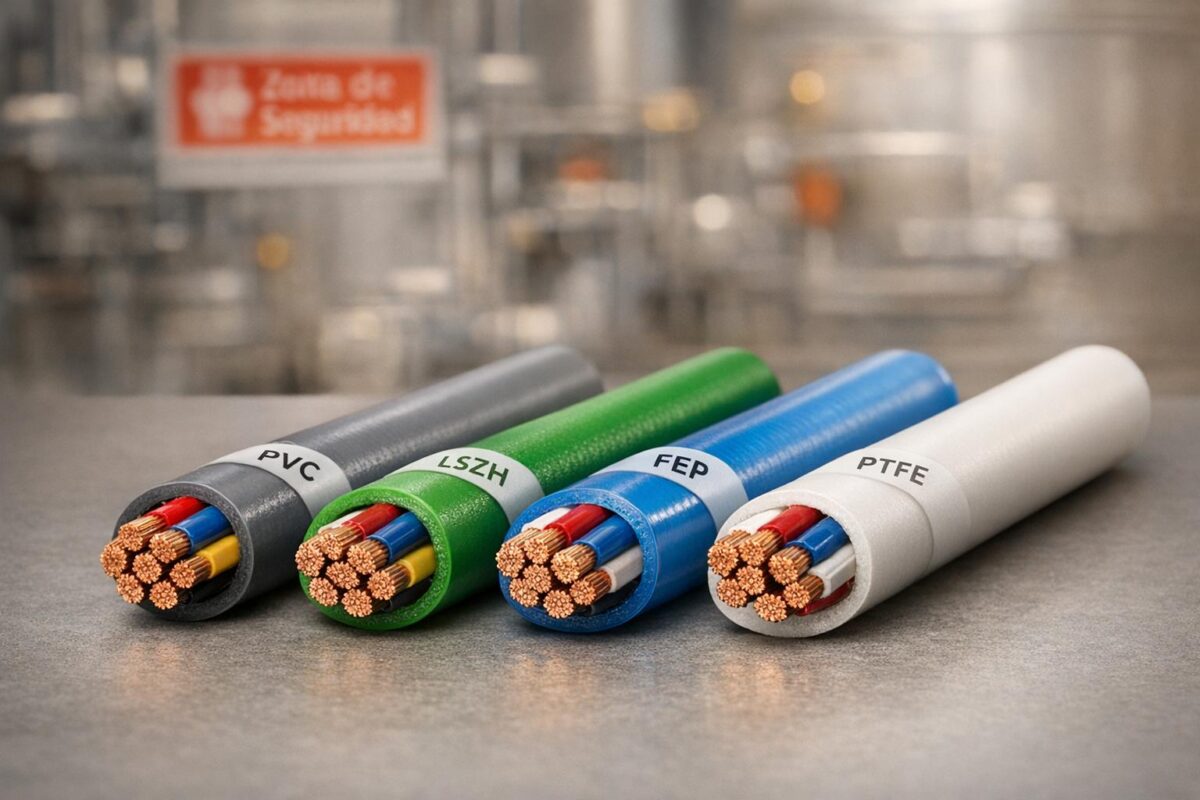 Comparativa de Recubrimientos para Cables Industriales