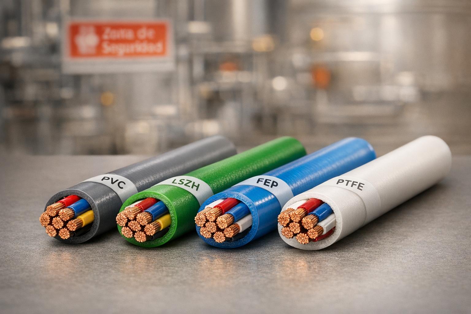 Comparativa de Recubrimientos para Cables Industriales