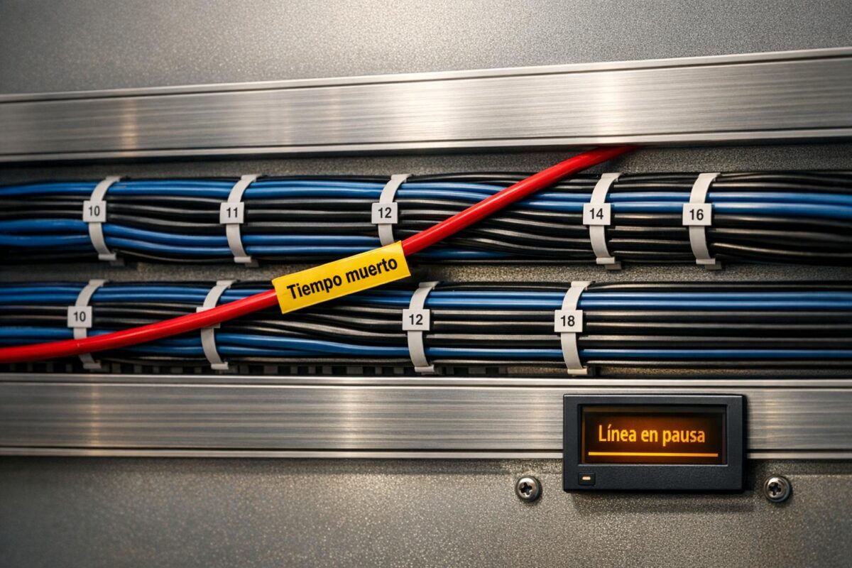 Errores al Instalar Cables que Aumentan Tiempos Muertos