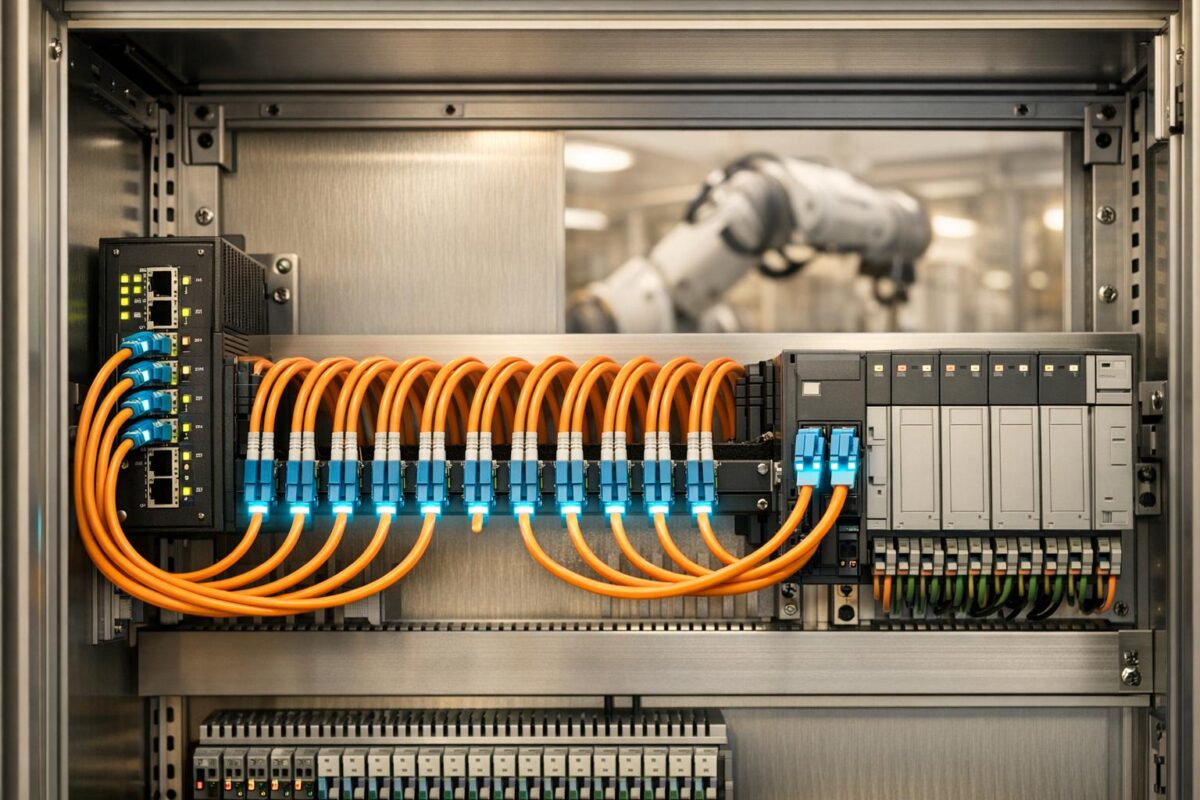 Impacto de la fibra óptica en la automatización industrial