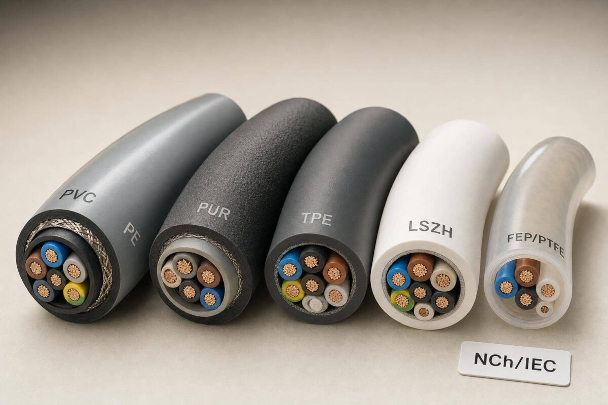 Materiales para Cables: Opciones para Automatización