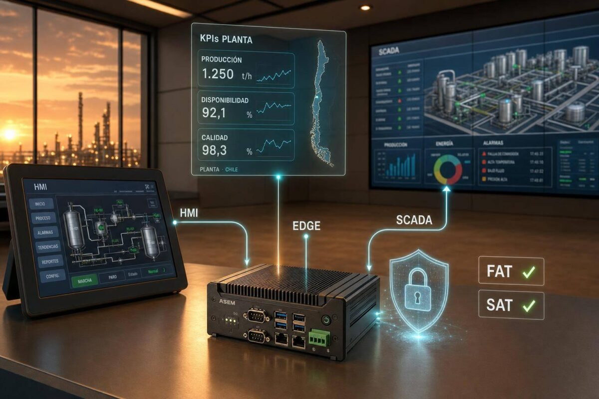 Guía completa de integración Edge en HMI y SCADA